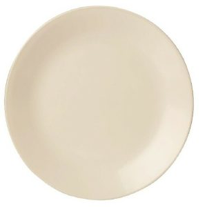 NMC Corelle 10.25 SANDSTONE Coupe DINNER PLATE Earthy Beige Tan Vitrelle