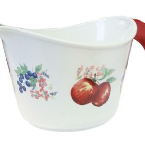 CORELLE 2-Qt CHUTNEY FRUIT Plastic BATTER Mixing BOWL & COVER