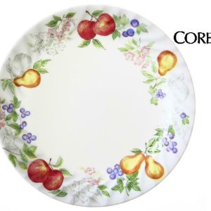 1 NEW Corelle Impressions CHUTNEY Fruit Harvest 9 LUNCH SALAD PLATE *Swirl Rim