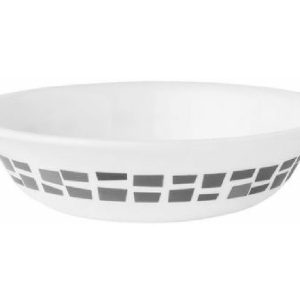 NEW 1 CORELLE Precious Colors SILVER GRAY 10-oz DESSERT BOWL 5.25 Fruit Sauce