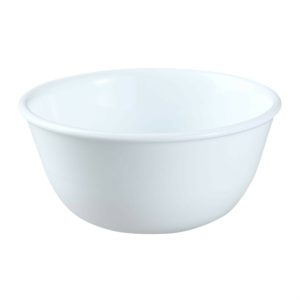 Corelle Livingware WINTER FROST WHITE 12-oz RICE Dessert 5 Side BOWL *New