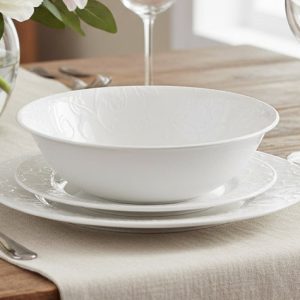 Corelle BOUTIQUE Bella Faenza 1-QT SERVING BOWL 32-oz Old English Garden Scrolls