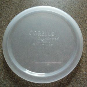 Corelle SHEER MICROWAVE PLASTIC COVER for 6-oz Ramekin Bowl Reheat OR Store Food