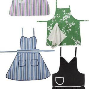 New Corelle Coordinates KITCHEN APRON w/POCKET Chef BBQ Cook CHOOSE YOUR PATTERN
