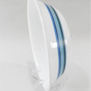 1 HTF Corelle Corning BLUE SWIRLS 18-oz BOWL 6.25 Soup Cereal Salad