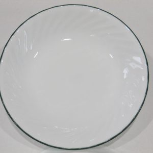 1 Corelle CALLAWAY IVY 20-oz Coupe PASTA SOUP STEW BOWL 8.5 *Green Swirl Rim