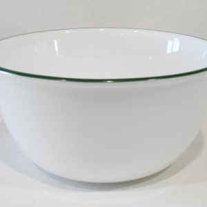 NMC CORELLE Livingware 28-oz SOUP Chili BOWL *Callaway Hunter GREEN Rim