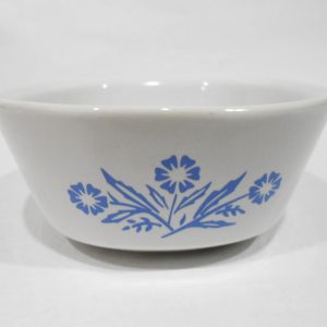 1 Corningware 6-oz RAMEKIN BOWL 3.5 Stoneware CORNFLOWER BLUE Baker