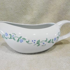 Corelle Coordinates COUNTRY COTTAGE 2-Cup GRAVY BOAT 9 Green Porcelain