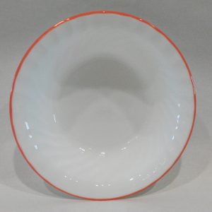 MINT Corelle ELEGANT ROSE 18-oz Soup Cereal BOWL Pink Swirled Rim