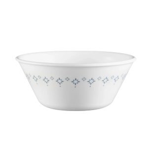 1 Corelle Boutique EVENING LATTICE 21.5-oz SOUP Cereal BOWL *Blue Diamonds