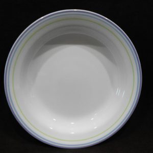 1 Corelle MOONGLOW 15-oz SOUP BOWL 8.5 Flat Rim Pasta *Purple Blue Green