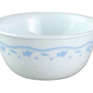 NRM CORELLE Livingware MORNING BLUE 12-oz RICE BOWL Dessert Delicate Floral