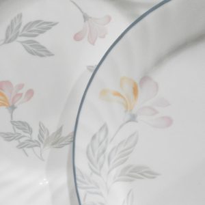 EUC Corelle Impressions PINK TRIO Choose DINNER or LUNCH PLATE *Floral Pink Peach Blue