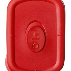 ❤️ PYREX PRO 8210 RED POPPY Plastic Cover 1 7/8-Cup Vented Lid 6 3/4 x 4 1/2
