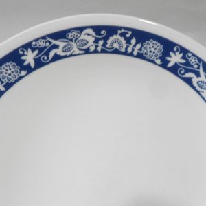 NR Pristine! Corelle TRUE BLUE 8.5 LUNCH PLATE *Reversed OLD TOWN Pattern
