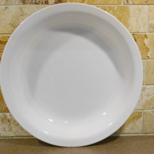 NEW Corelle WINTER FROST WHITE 10.25 PIE PLATE Multi-Dish Flat Rim Just Dazzling