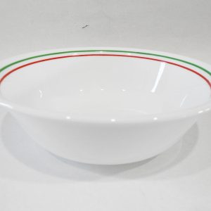 NEW 1 Corelle WINTER HOLLY 18-oz SOUP BOWL Red Green 1991 Christmas Holiday