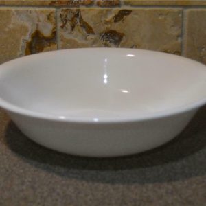 1 NEW Corelle WINTER FROST WHITE 10-oz Dessert BOWL Sauce Fruits 5 3/8 x 1 3/8